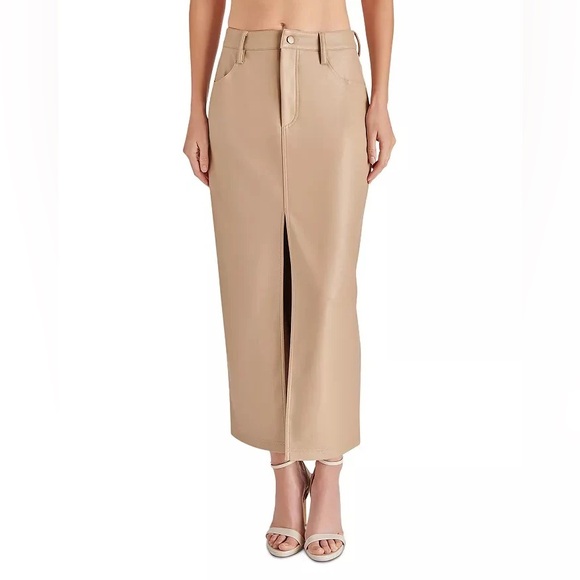 Steve Madden Camel Avani Skirt - Picture 1 of 6